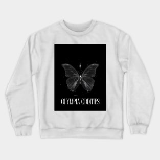 Olympia Oddities Butterfly Design Crewneck Sweatshirt